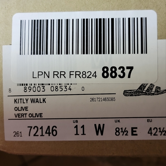 NWT Clarks Sandals/Mules Sz. 11 W - Picture 8 of 9